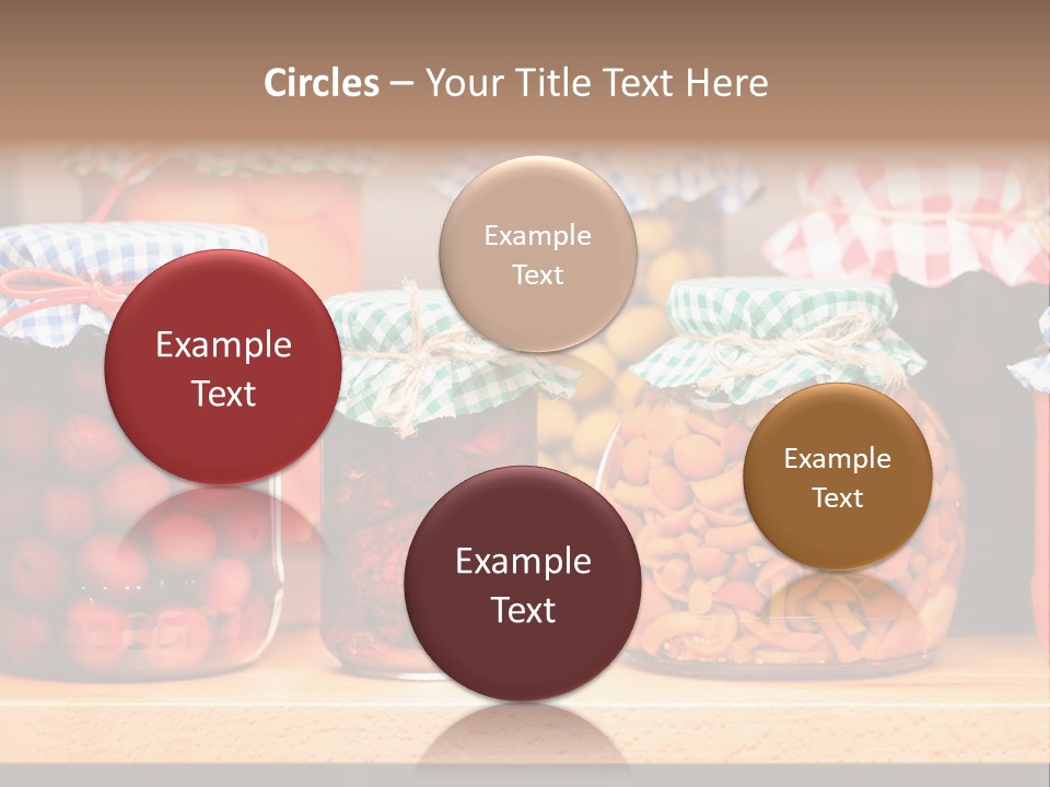 Fruit Preserve Wooden PowerPoint Template