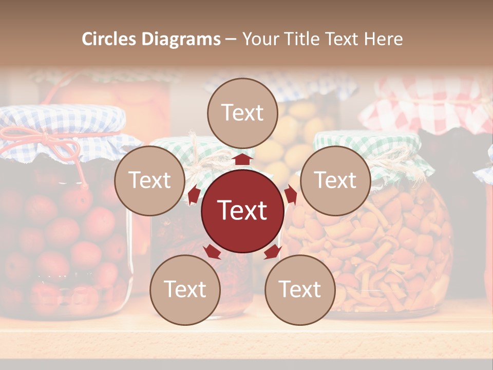 Fruit Preserve Wooden PowerPoint Template