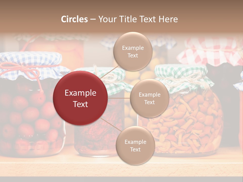 Fruit Preserve Wooden PowerPoint Template