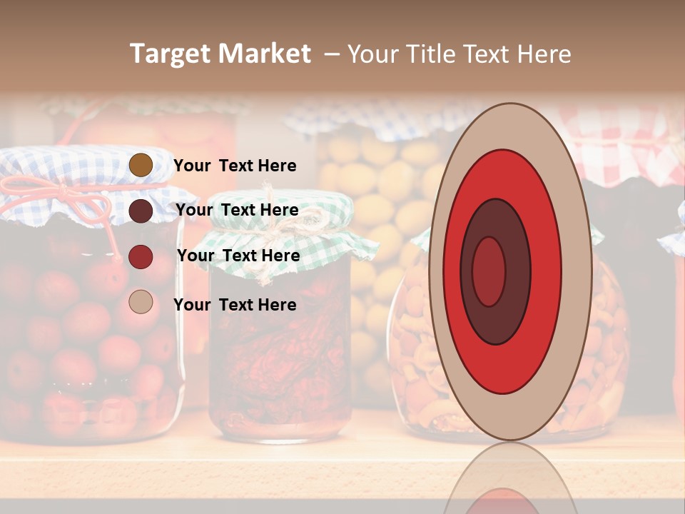 Fruit Preserve Wooden PowerPoint Template