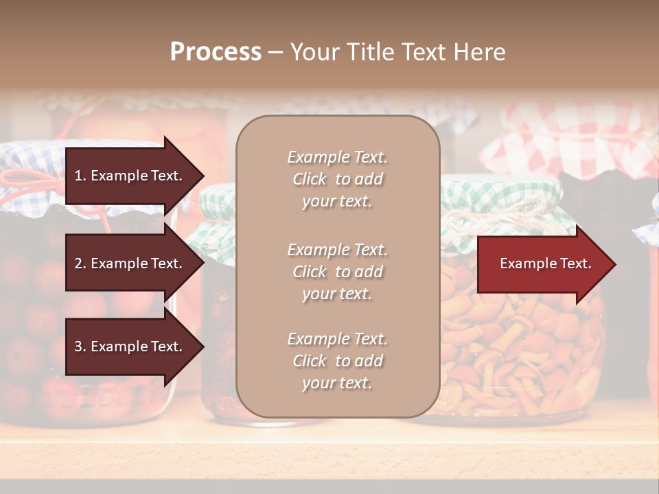 Fruit Preserve Wooden PowerPoint Template