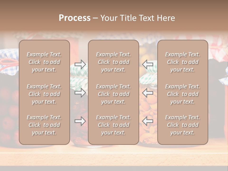 Fruit Preserve Wooden PowerPoint Template
