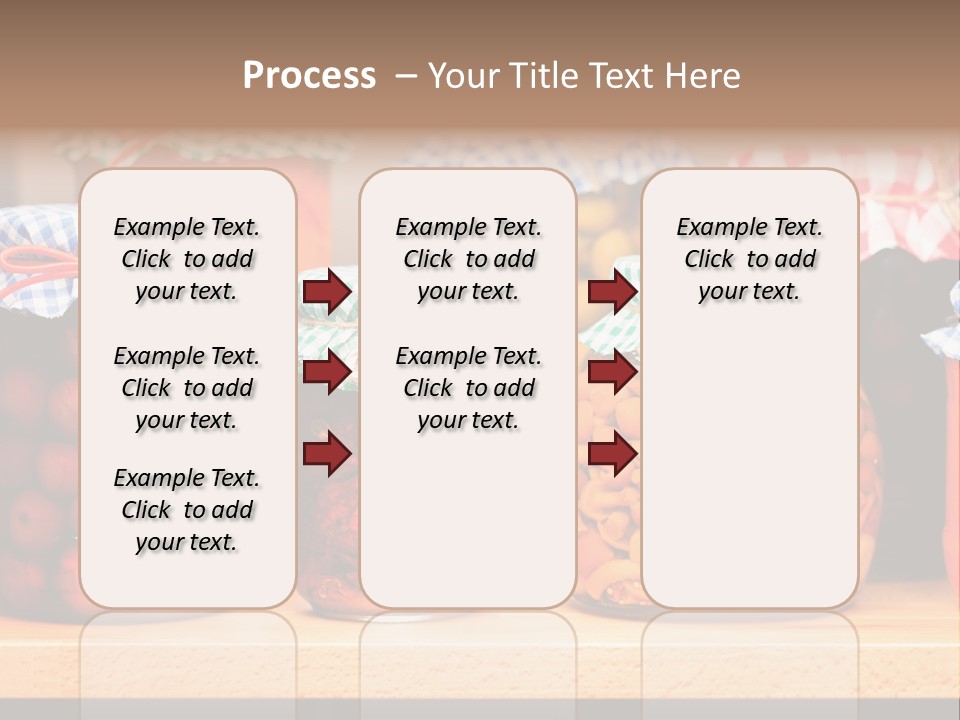 Fruit Preserve Wooden PowerPoint Template
