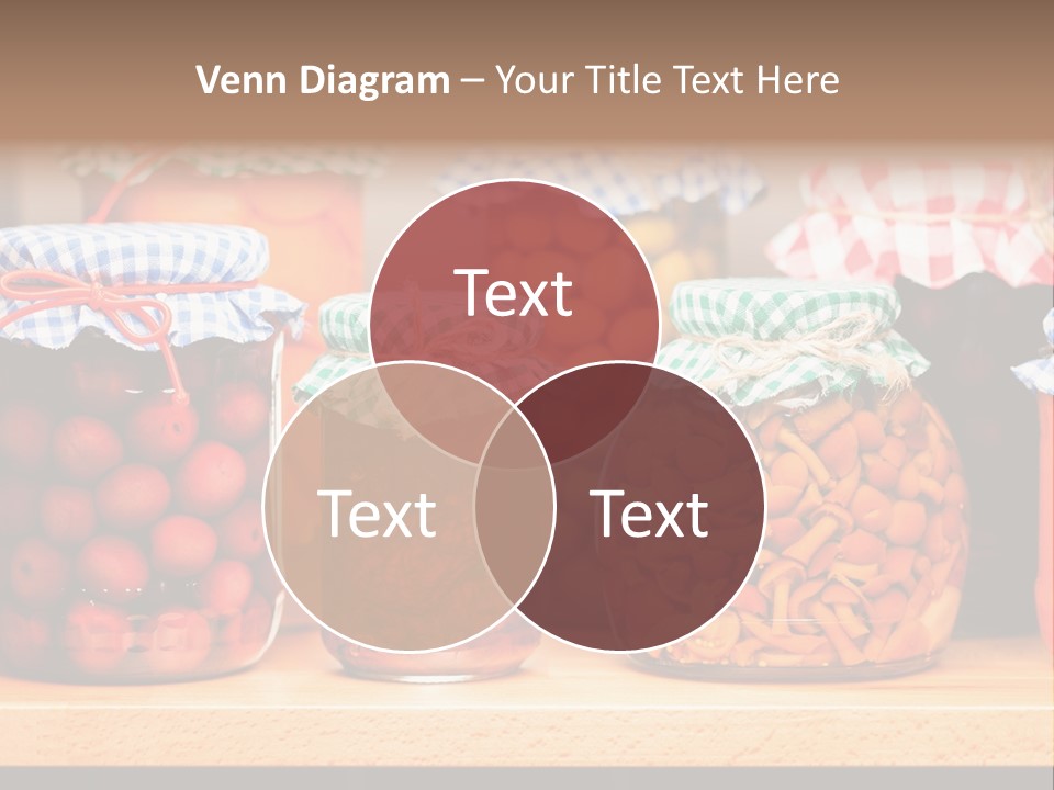 Fruit Preserve Wooden PowerPoint Template