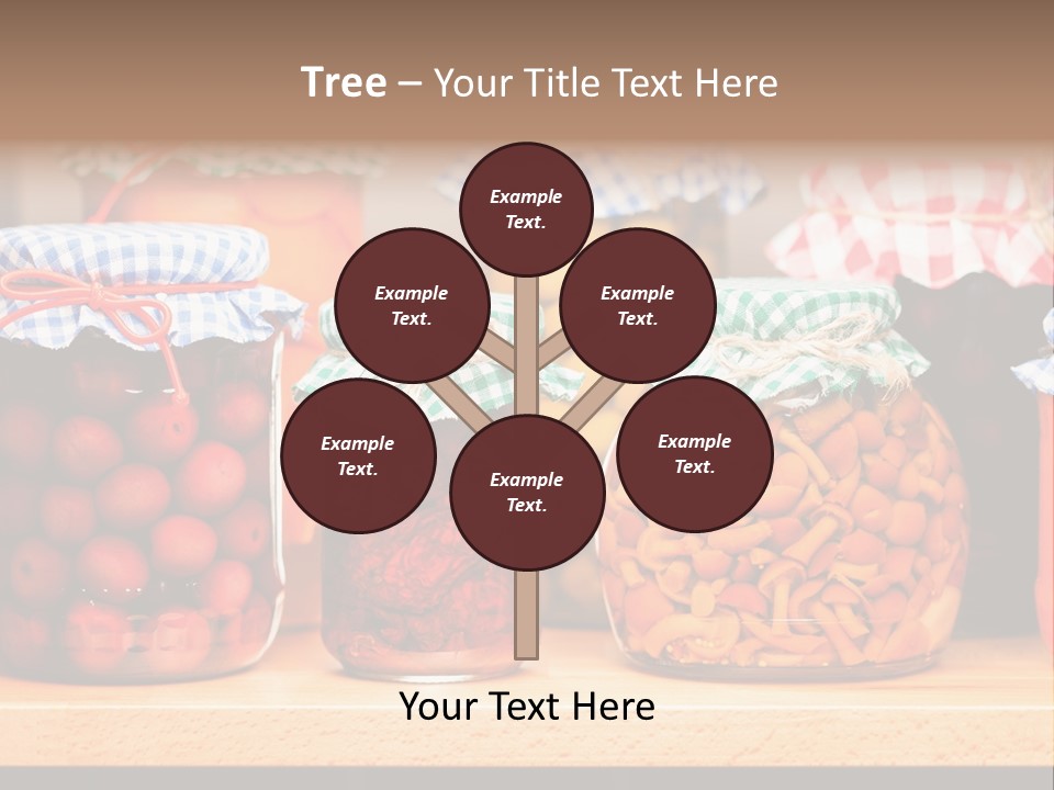 Fruit Preserve Wooden PowerPoint Template