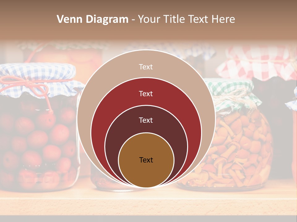 Fruit Preserve Wooden PowerPoint Template
