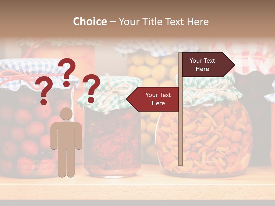 Fruit Preserve Wooden PowerPoint Template