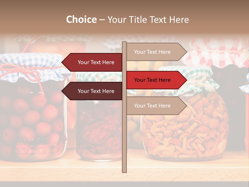 Fruit Preserve Wooden PowerPoint Template