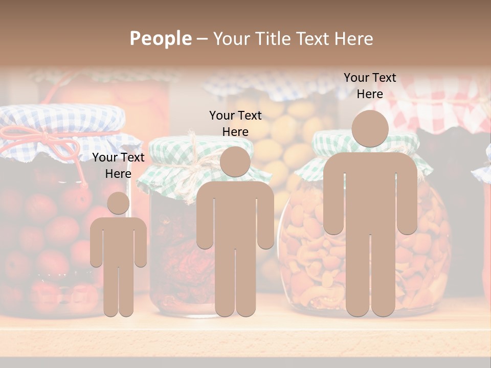 Fruit Preserve Wooden PowerPoint Template