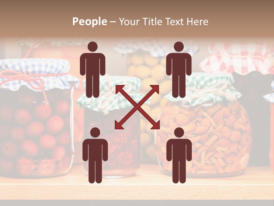 Fruit Preserve Wooden PowerPoint Template