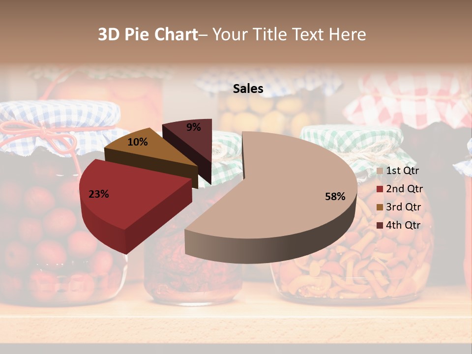Fruit Preserve Wooden PowerPoint Template