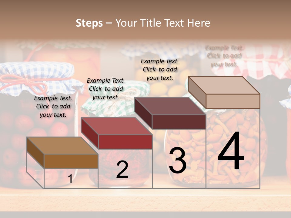 Fruit Preserve Wooden PowerPoint Template