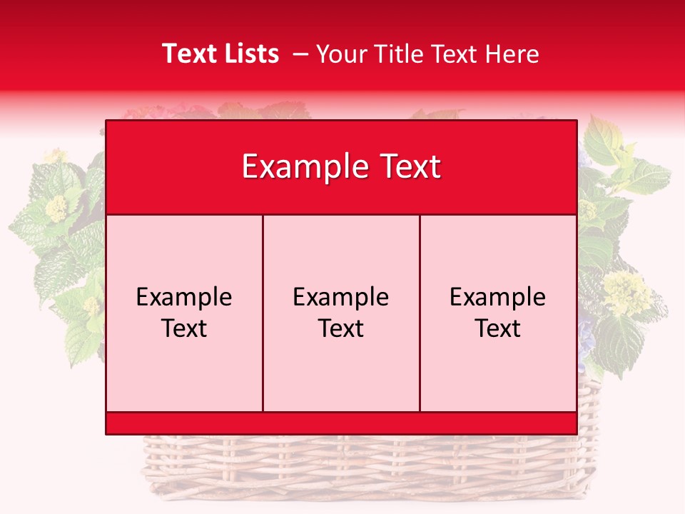 Tree Botanical Gift PowerPoint Template