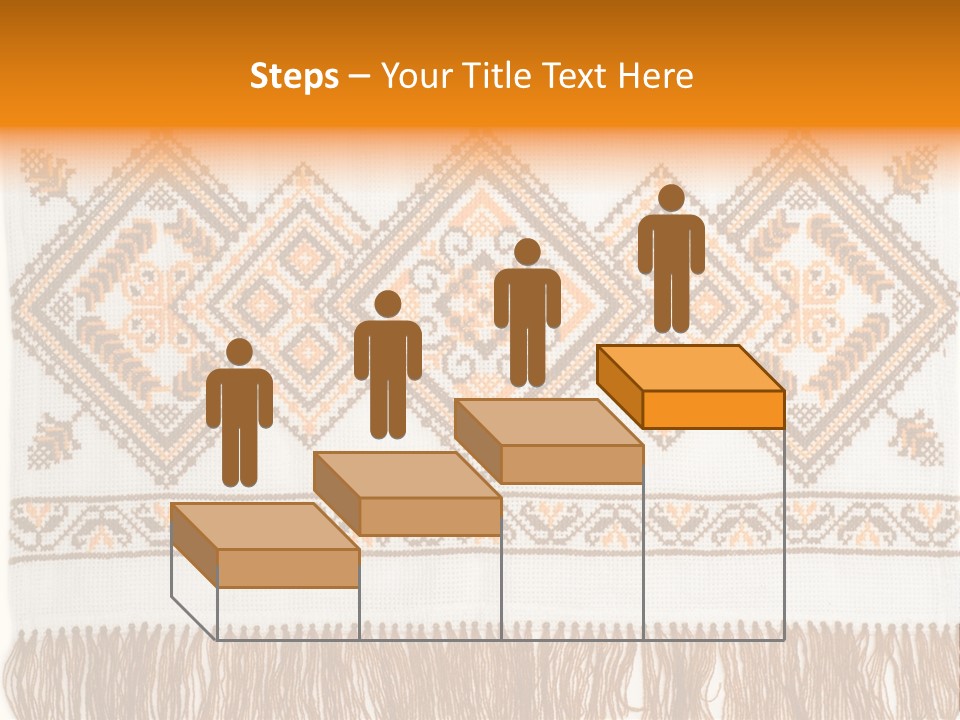 Design Cross Stitch Art PowerPoint Template