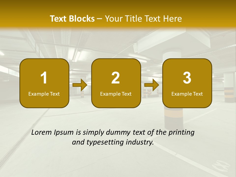 Indoors Mode Single PowerPoint Template