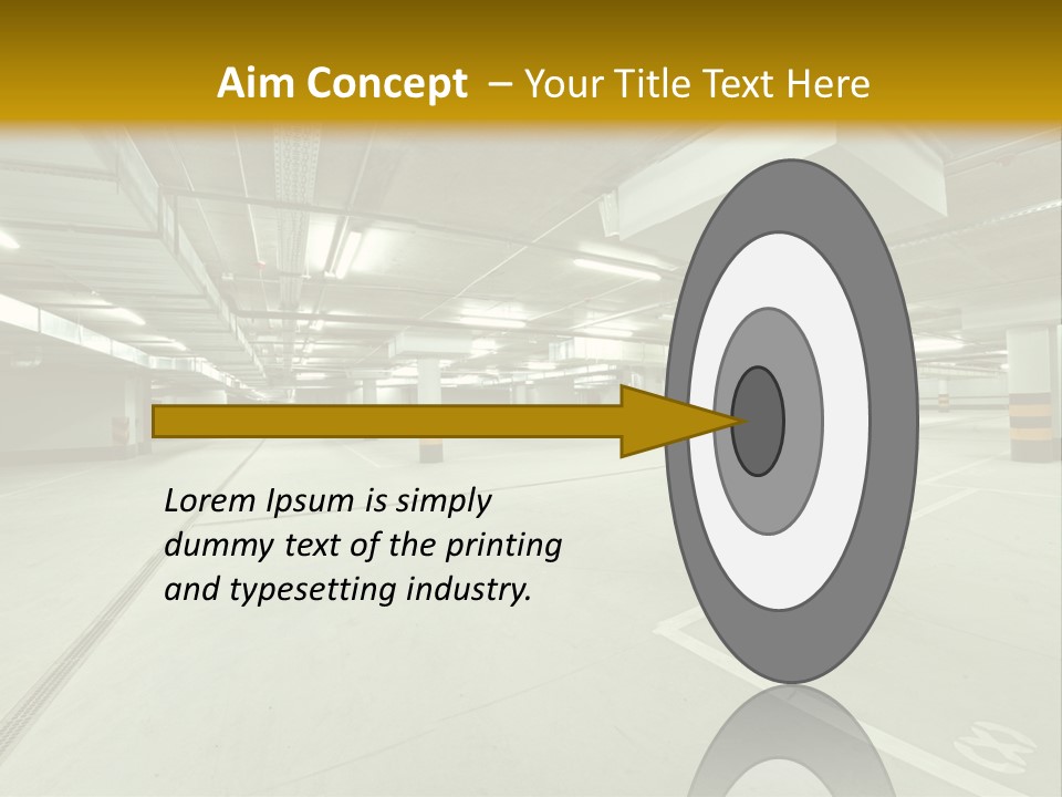 Indoors Mode Single PowerPoint Template