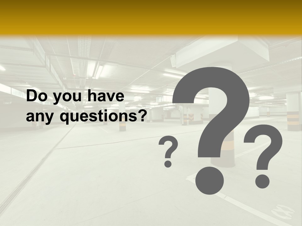 Indoors Mode Single PowerPoint Template