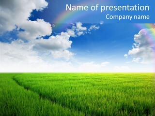 Farming Nature Scenic PowerPoint Template