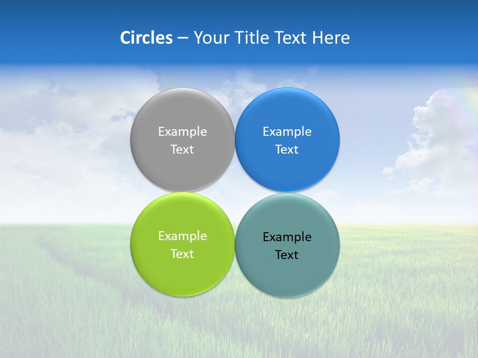 Farming Nature Scenic PowerPoint Template