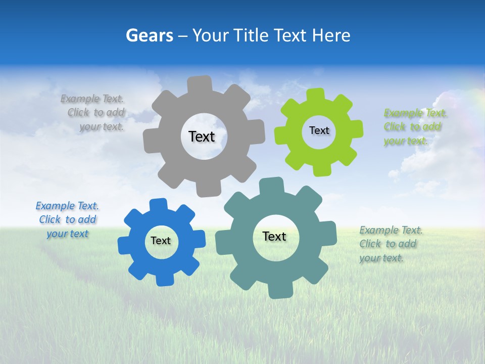 Farming Nature Scenic PowerPoint Template