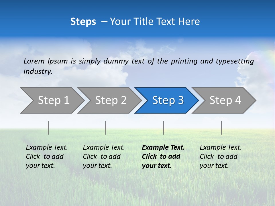Farming Nature Scenic PowerPoint Template