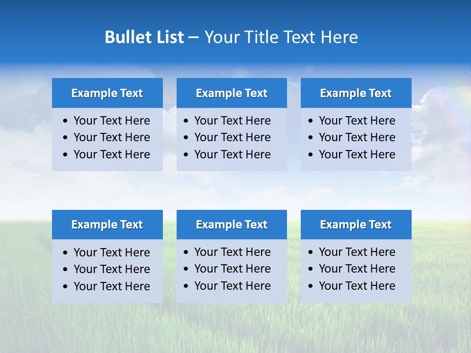Farming Nature Scenic PowerPoint Template