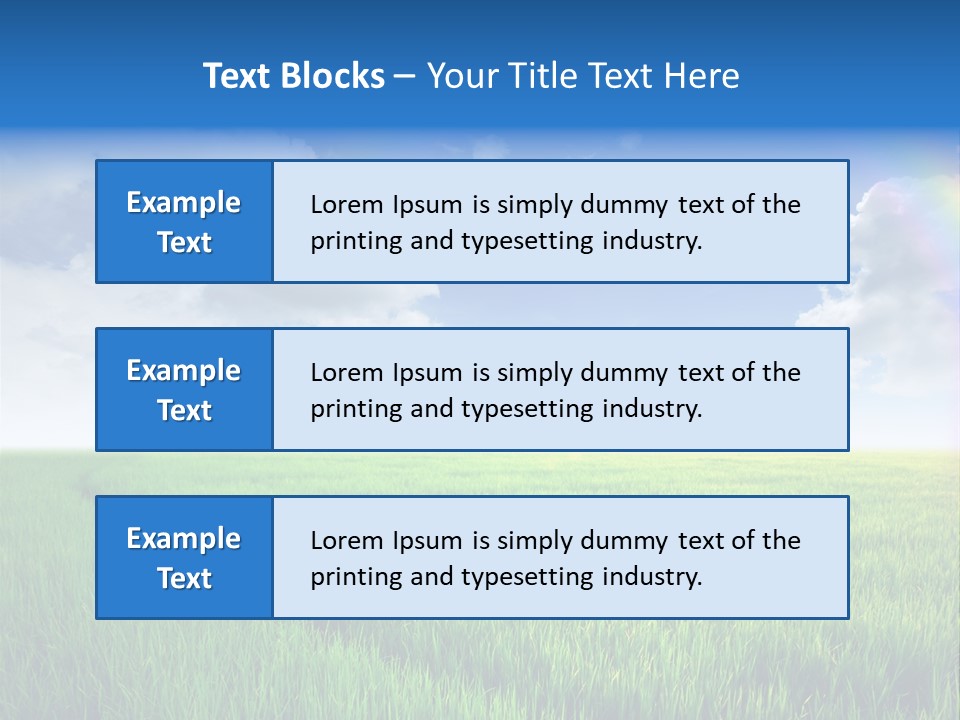 Farming Nature Scenic PowerPoint Template
