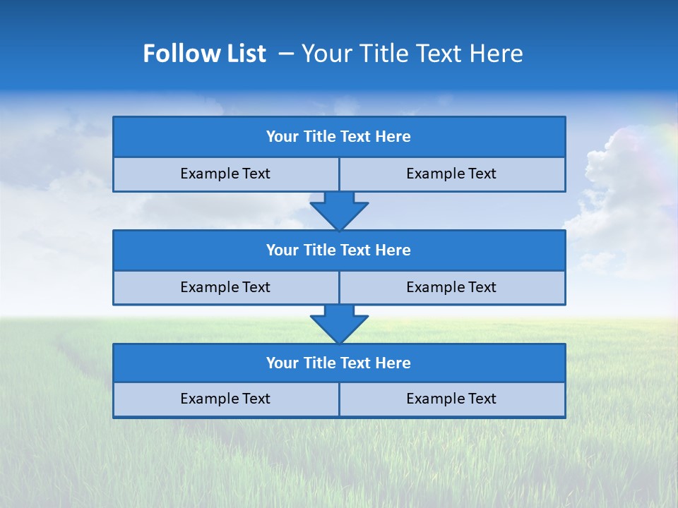 Farming Nature Scenic PowerPoint Template