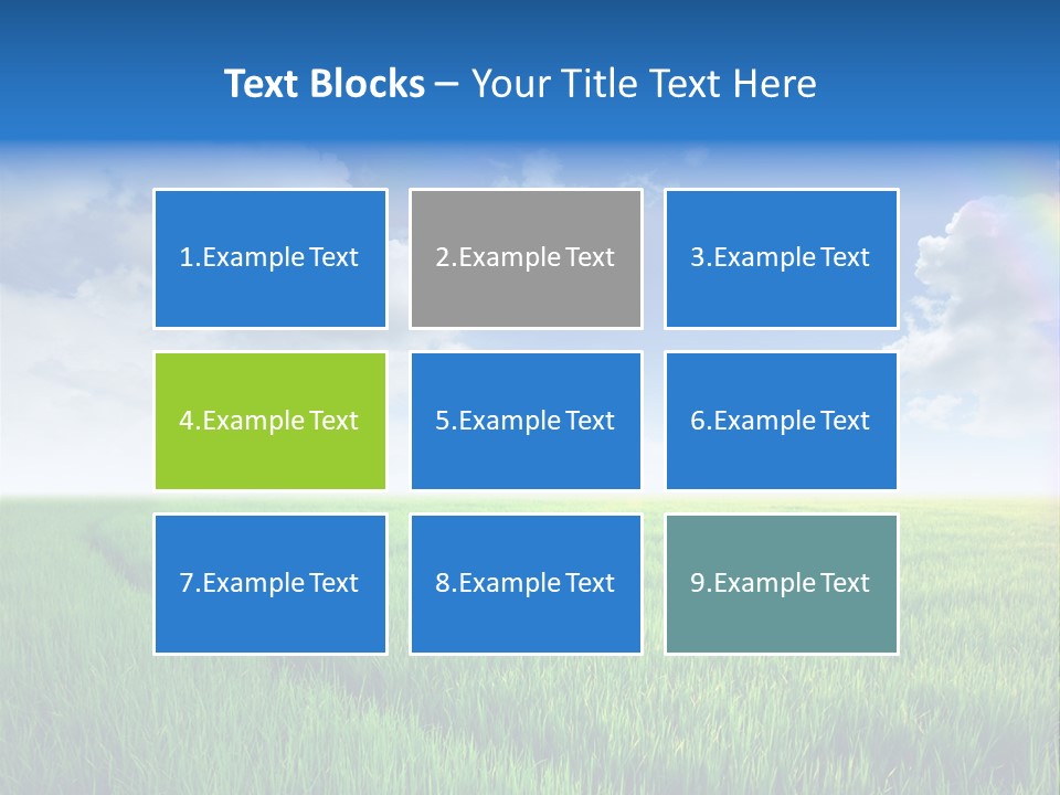 Farming Nature Scenic PowerPoint Template