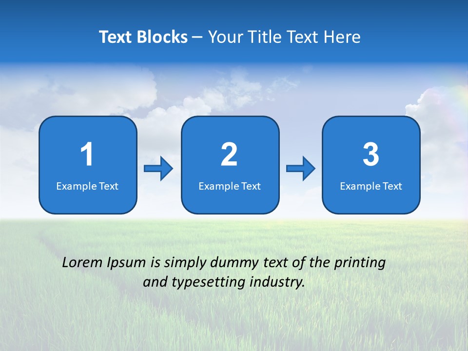 Farming Nature Scenic PowerPoint Template