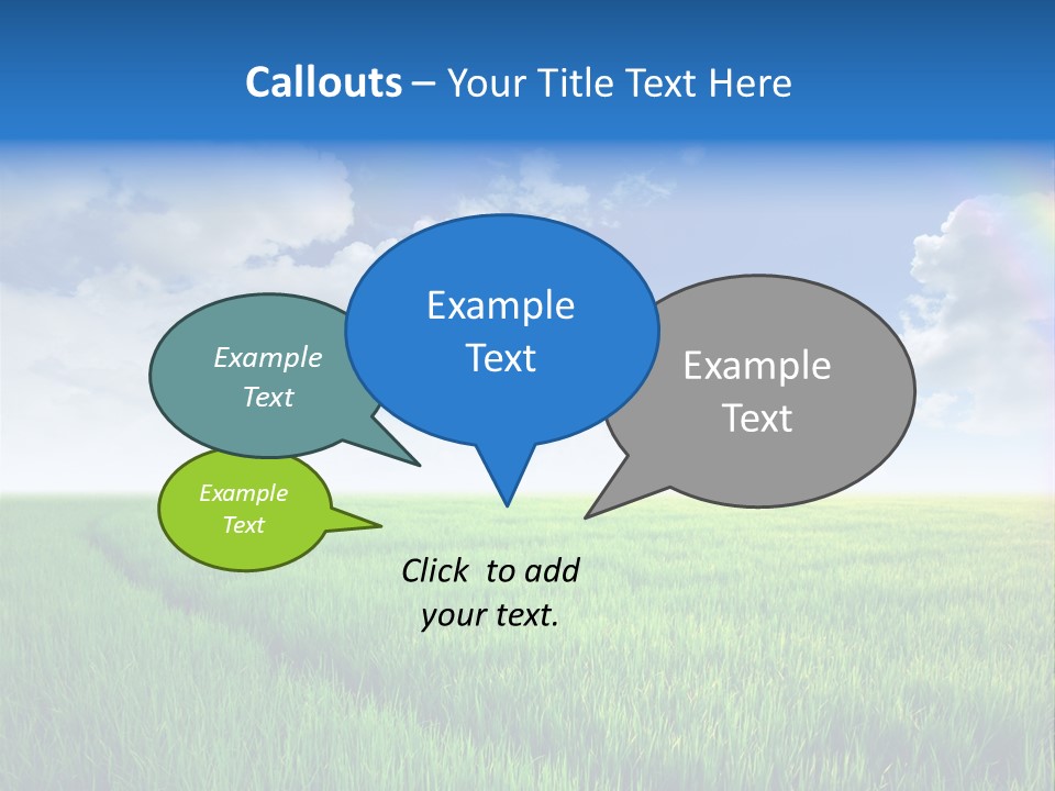 Farming Nature Scenic PowerPoint Template
