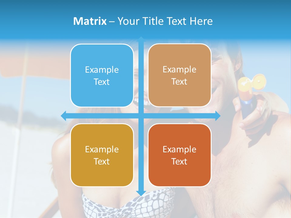 Happy Boyfriend Cream PowerPoint Template