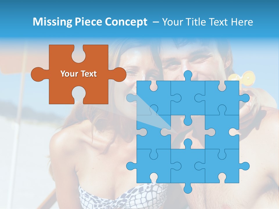 Happy Boyfriend Cream PowerPoint Template