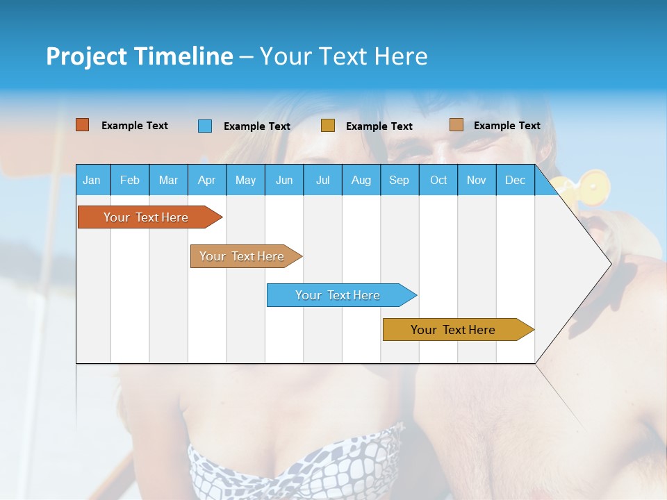 Happy Boyfriend Cream PowerPoint Template