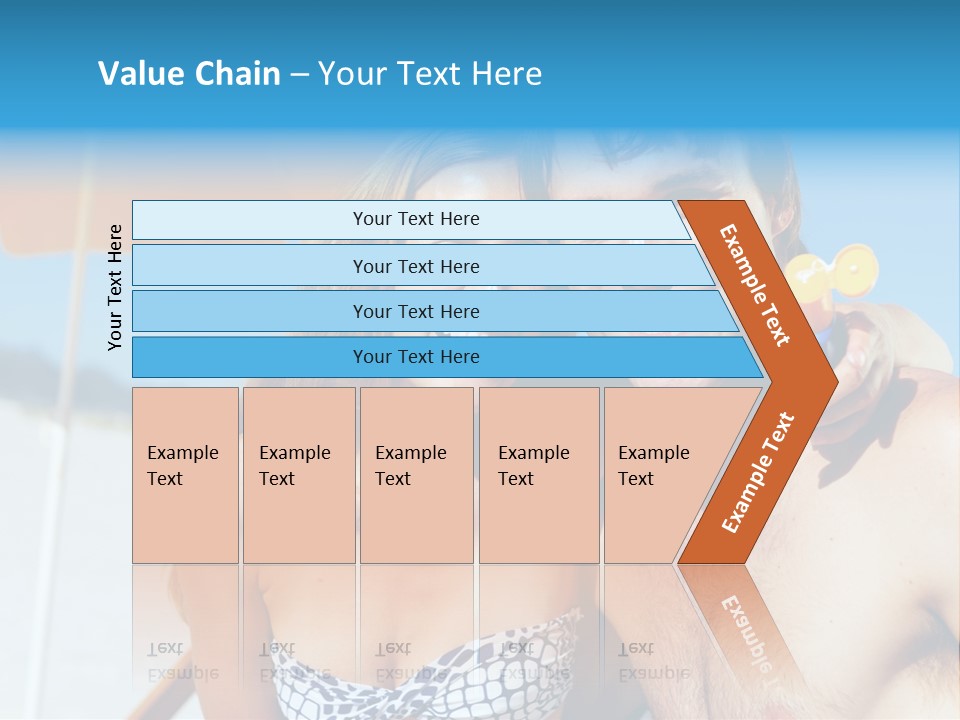 Happy Boyfriend Cream PowerPoint Template