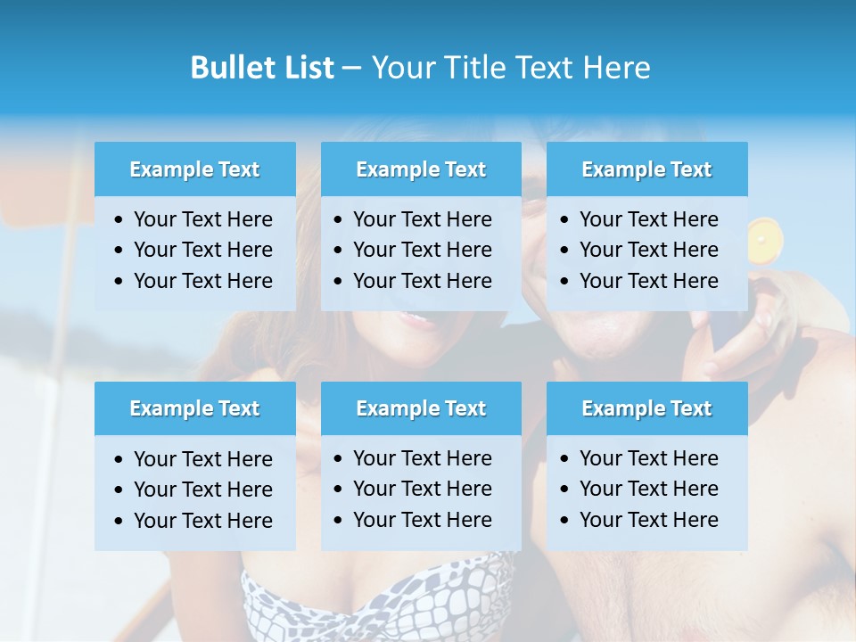 Happy Boyfriend Cream PowerPoint Template