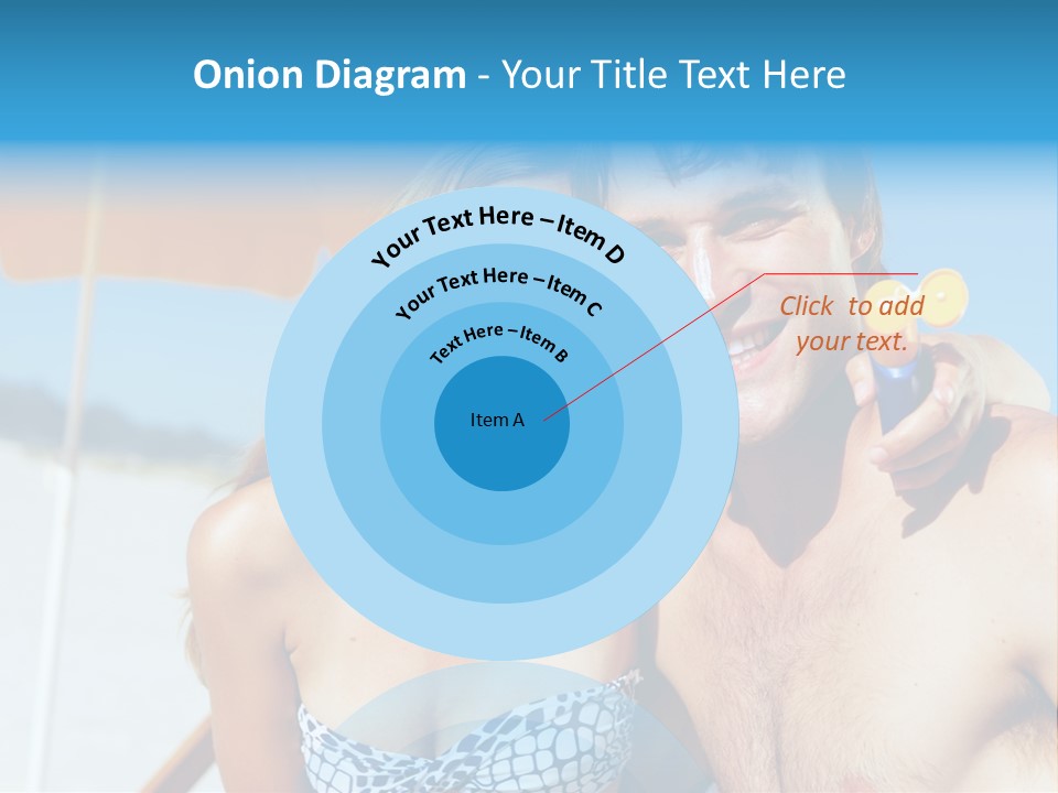 Happy Boyfriend Cream PowerPoint Template