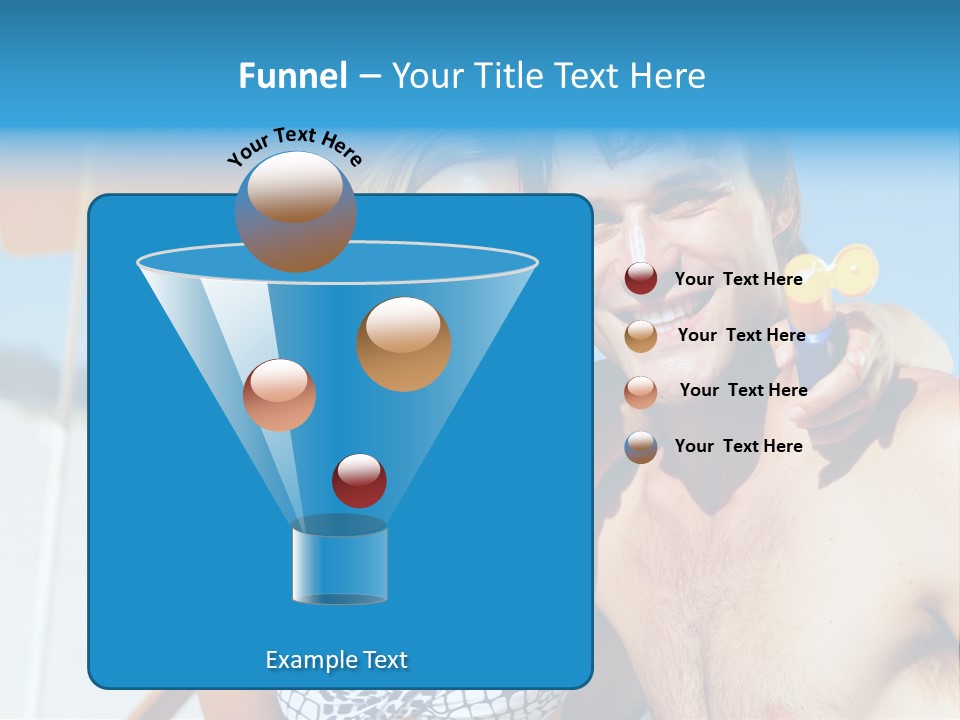 Happy Boyfriend Cream PowerPoint Template