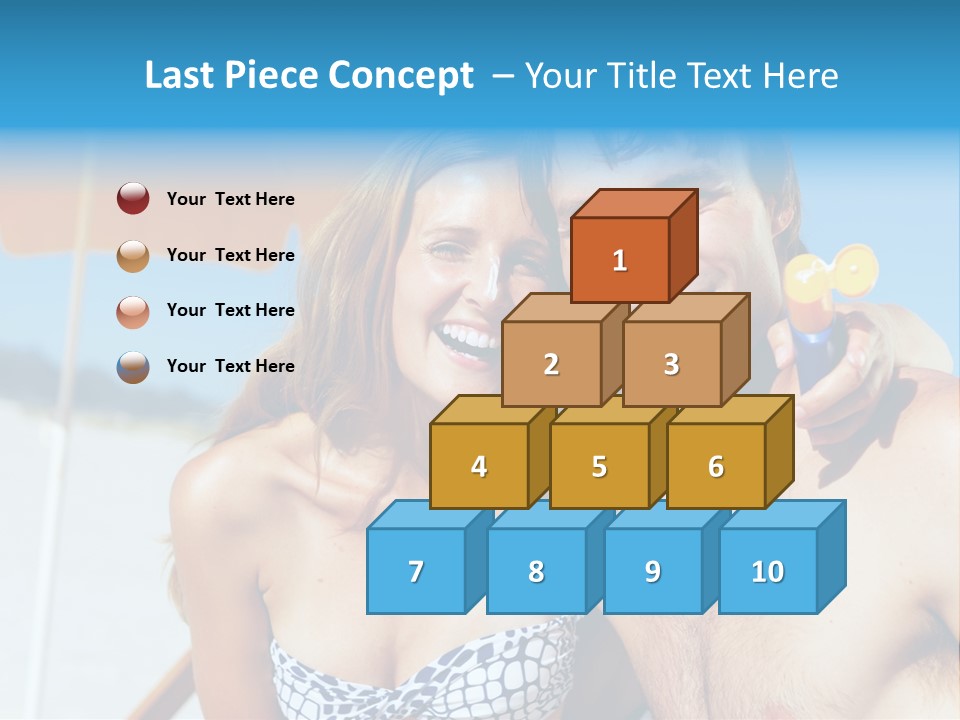 Happy Boyfriend Cream PowerPoint Template