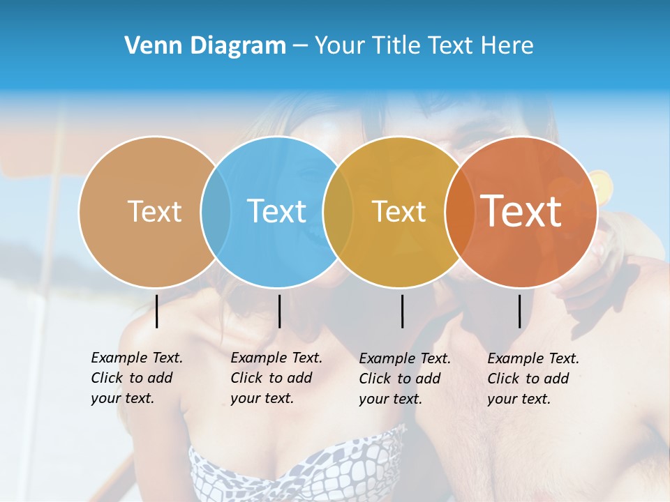 Happy Boyfriend Cream PowerPoint Template