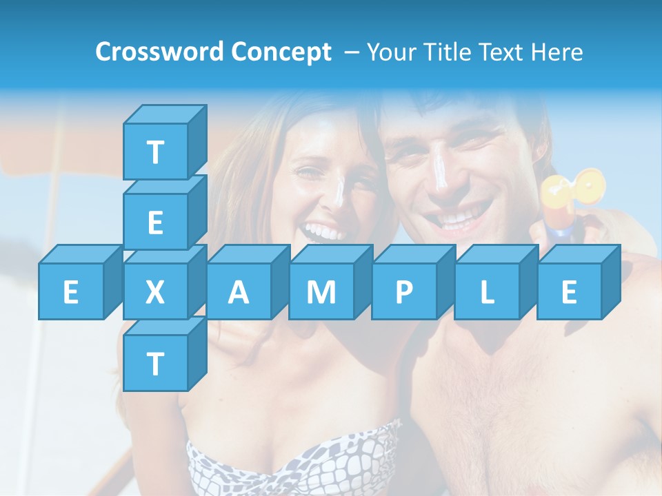 Happy Boyfriend Cream PowerPoint Template