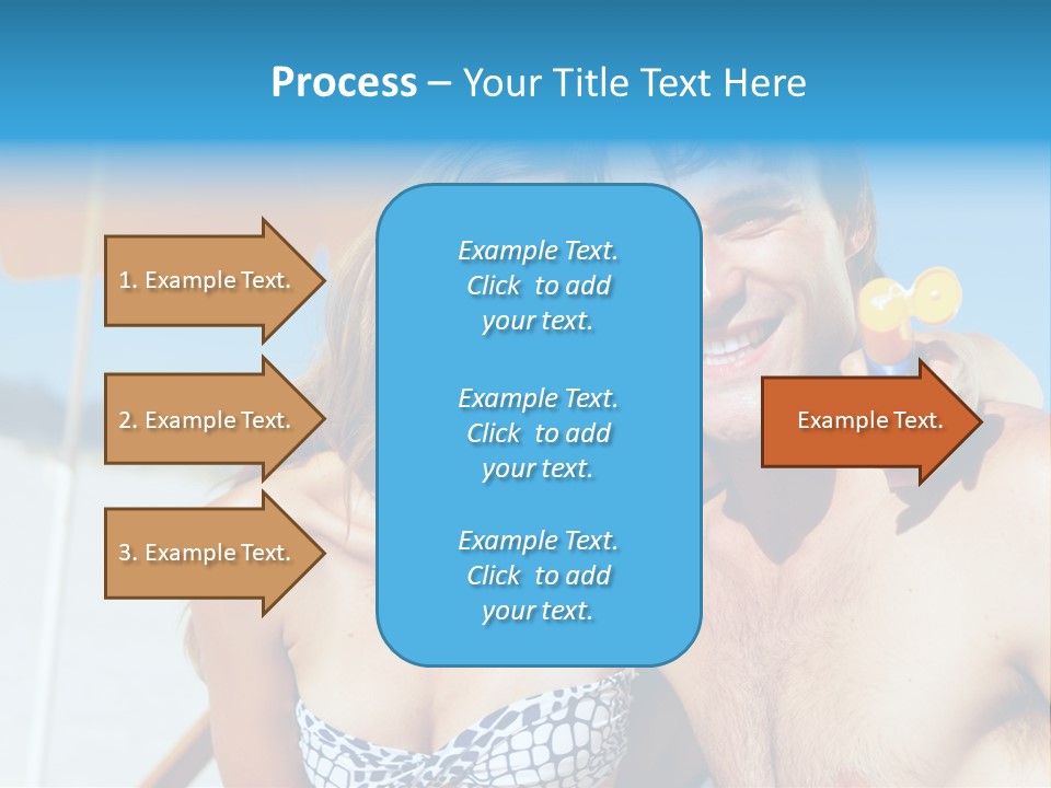 Happy Boyfriend Cream PowerPoint Template