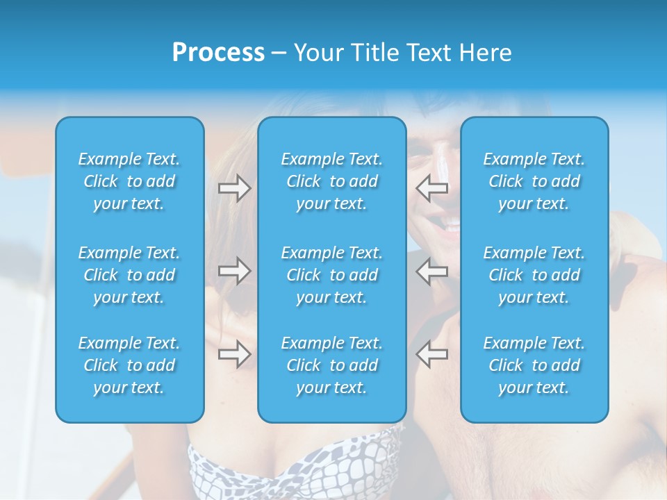 Happy Boyfriend Cream PowerPoint Template