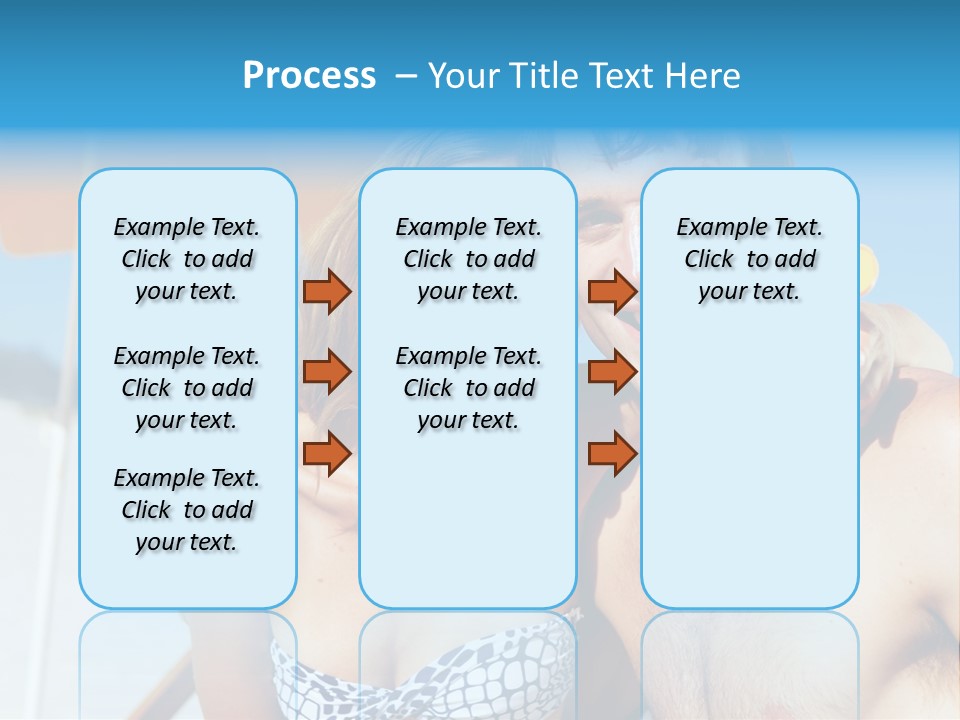Happy Boyfriend Cream PowerPoint Template