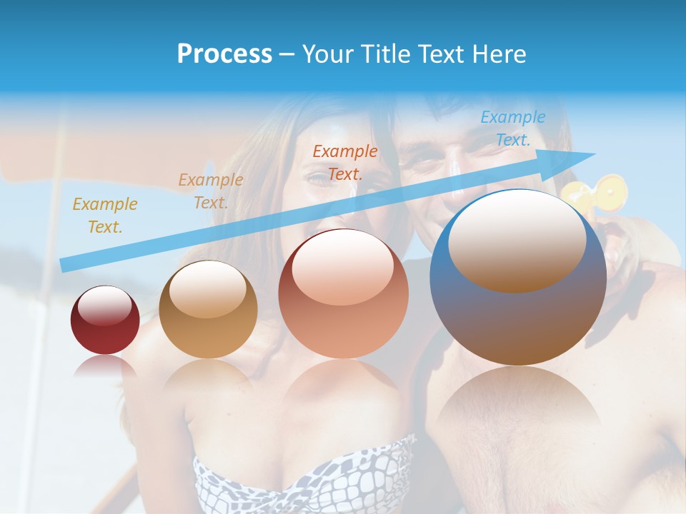 Happy Boyfriend Cream PowerPoint Template