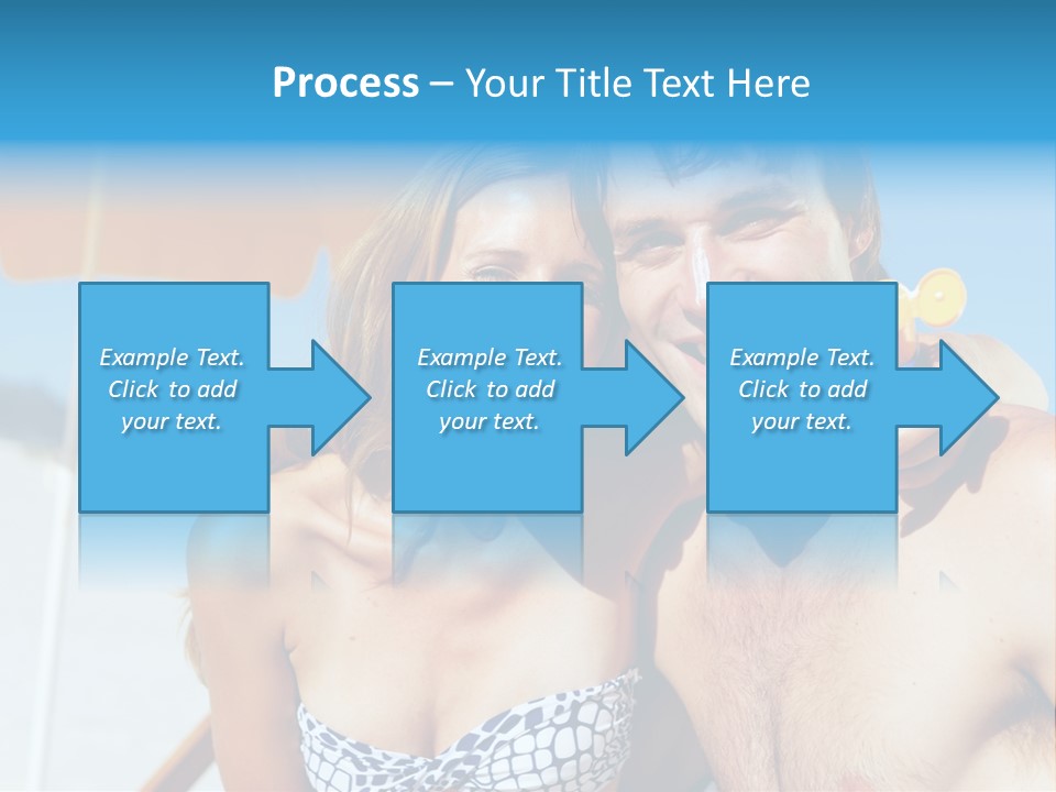 Happy Boyfriend Cream PowerPoint Template