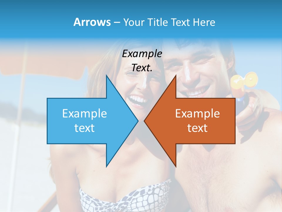 Happy Boyfriend Cream PowerPoint Template