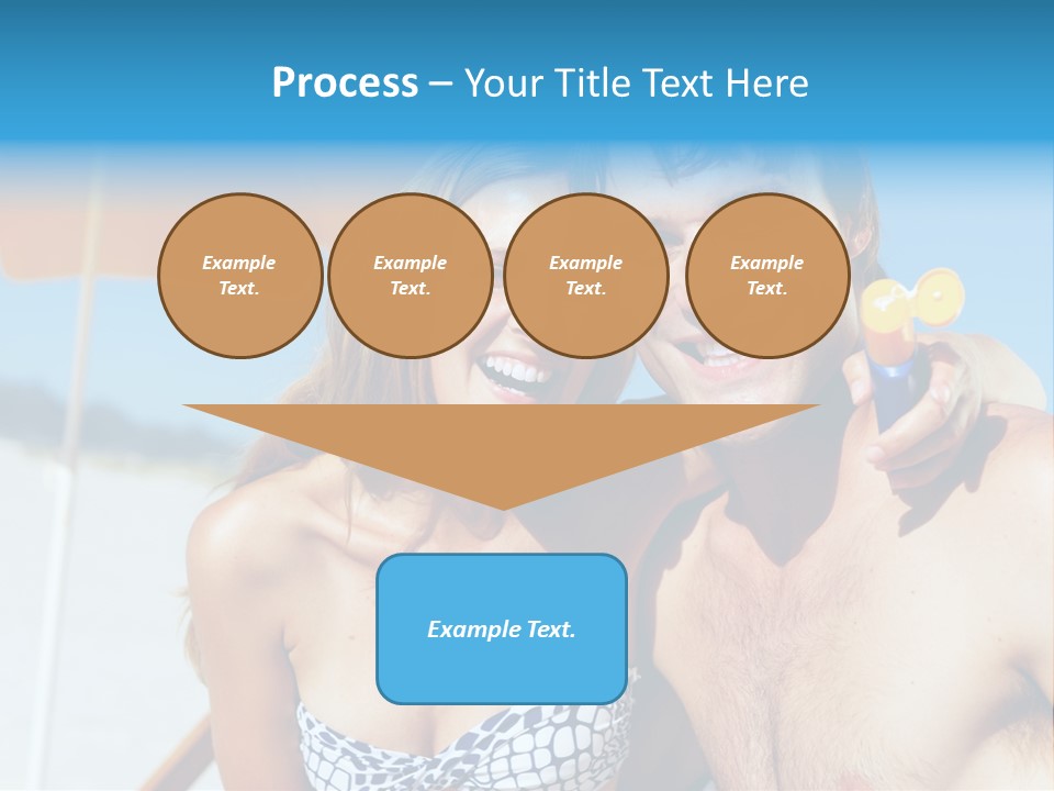 Happy Boyfriend Cream PowerPoint Template