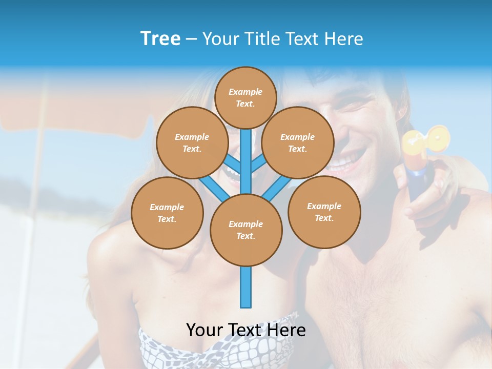 Happy Boyfriend Cream PowerPoint Template