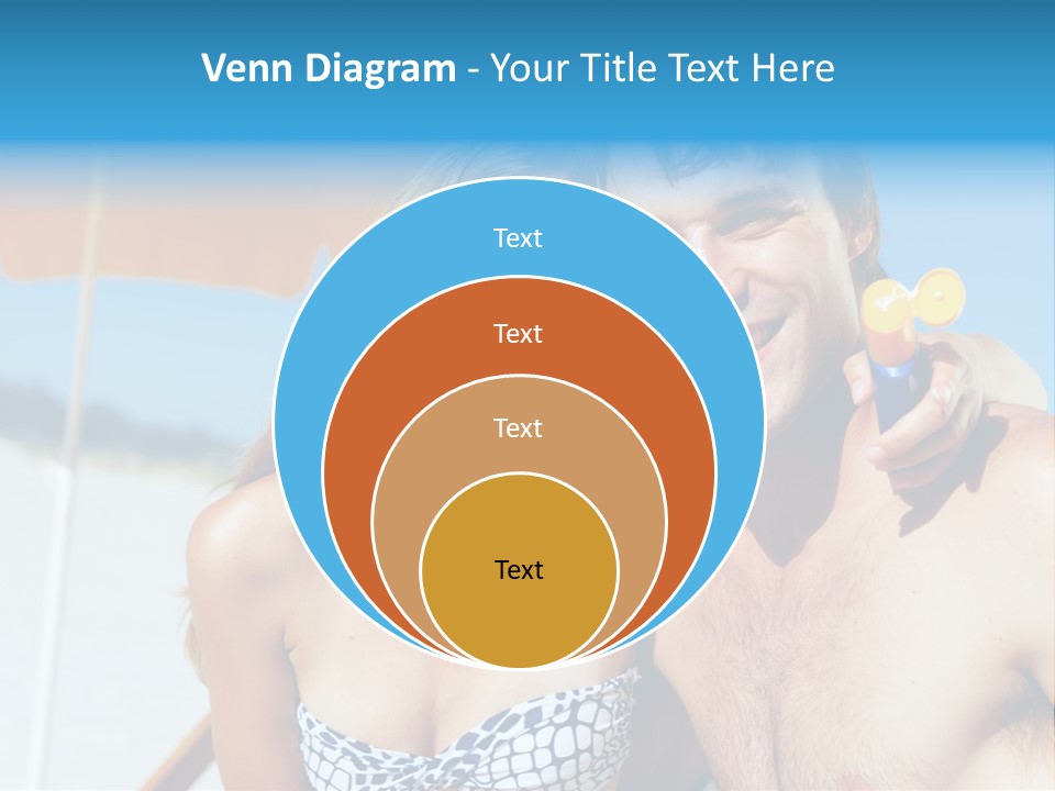 Happy Boyfriend Cream PowerPoint Template